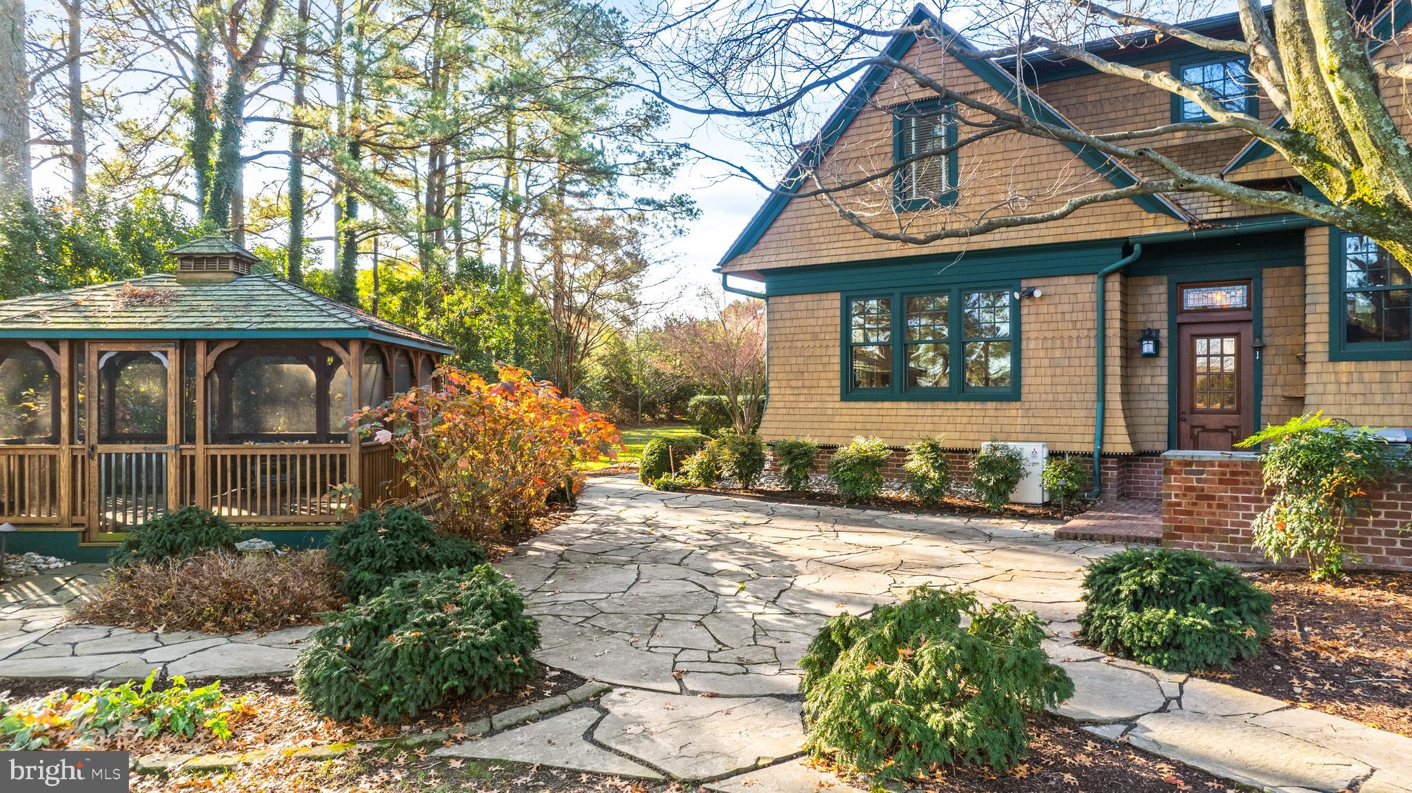 25932 Goose Neck Road Royal Oak, MD 21662 - Photo 50 of 79 Lots of Hardscape & a Gazebo!