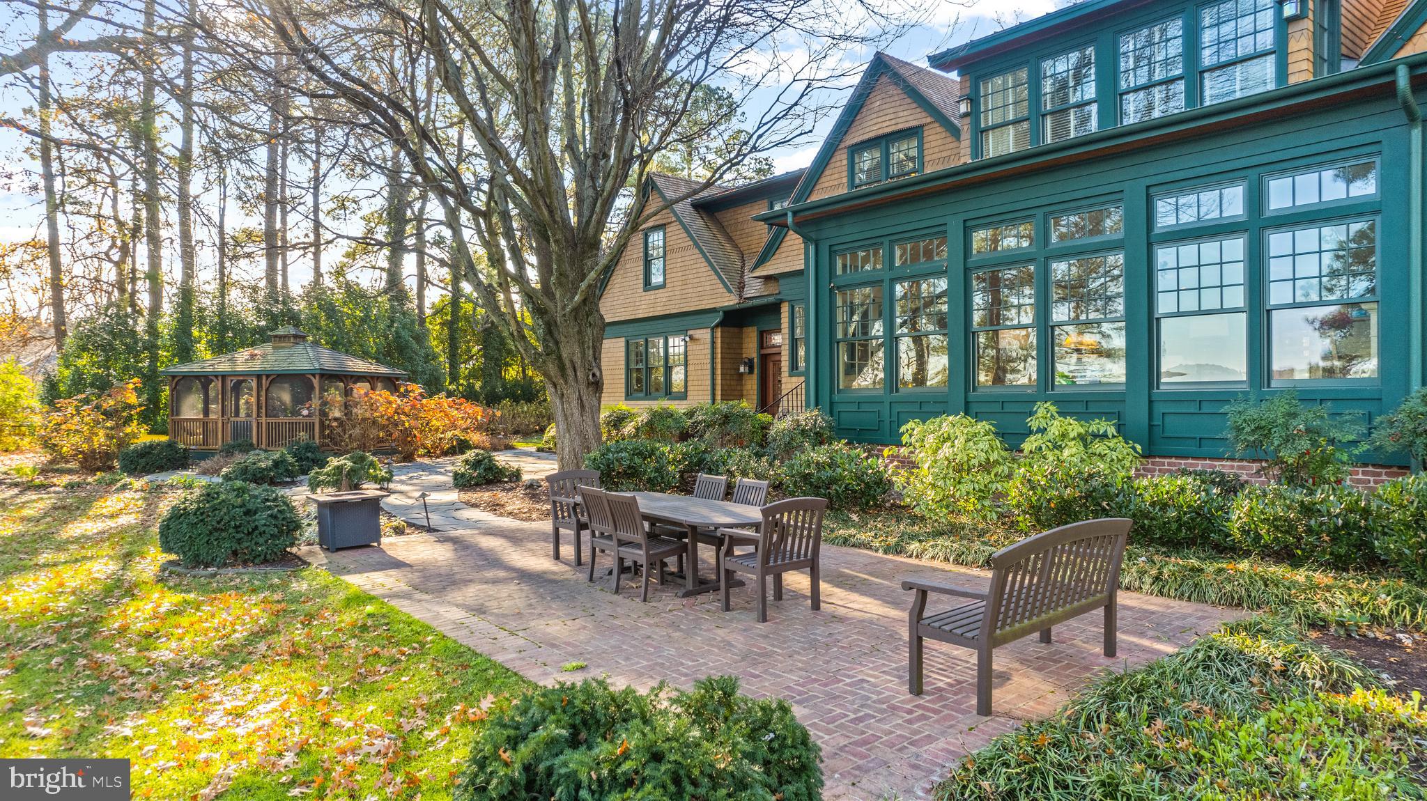 25932 Goose Neck Road Royal Oak, MD 21662 - Photo 57 of 79 A glance at the extensive landscaping & patio