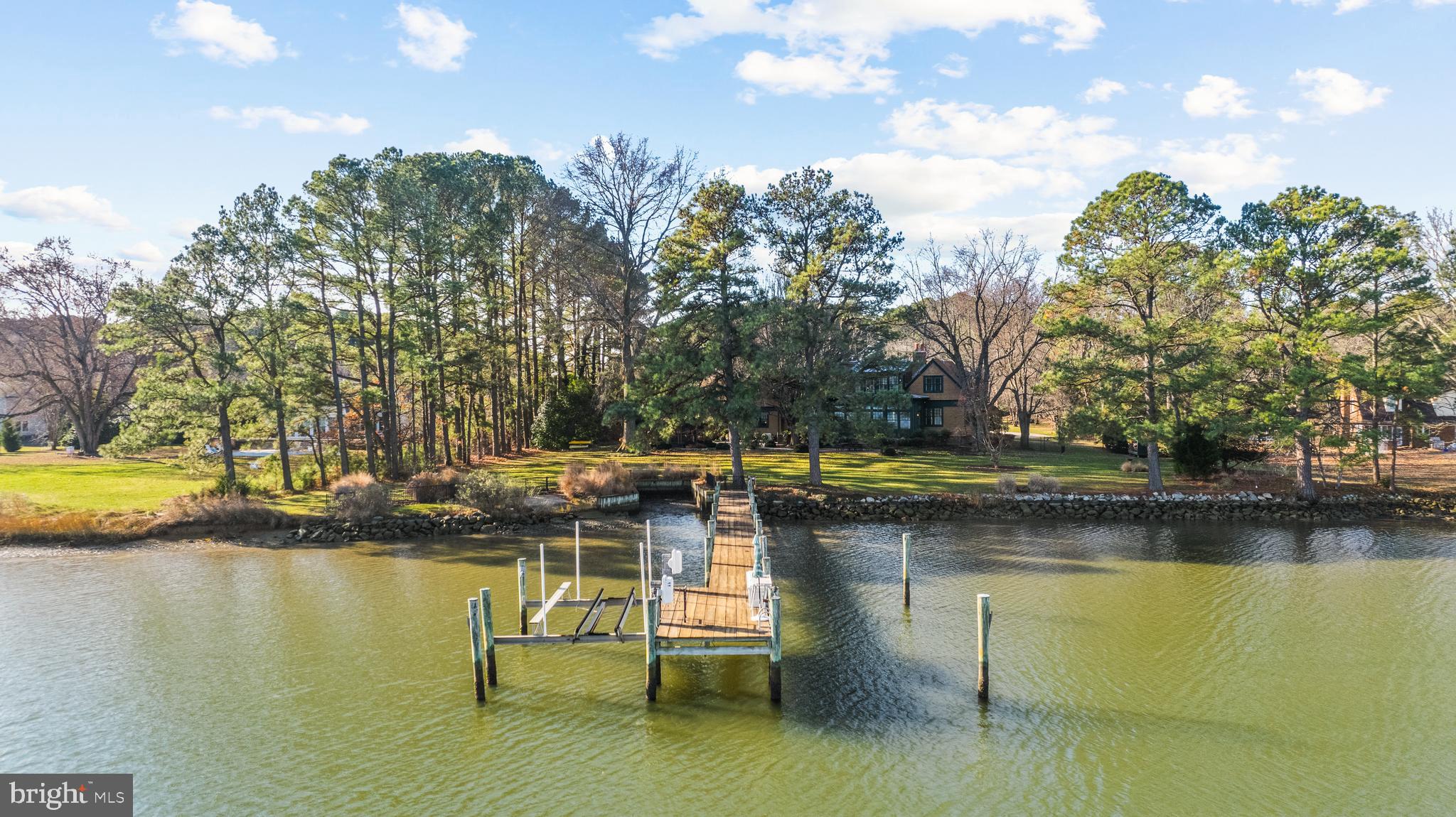 25932 Goose Neck Road Royal Oak, MD 21662 - Photo 72 of 79 Dock- electric, water, lift, Fish Cleaning Station