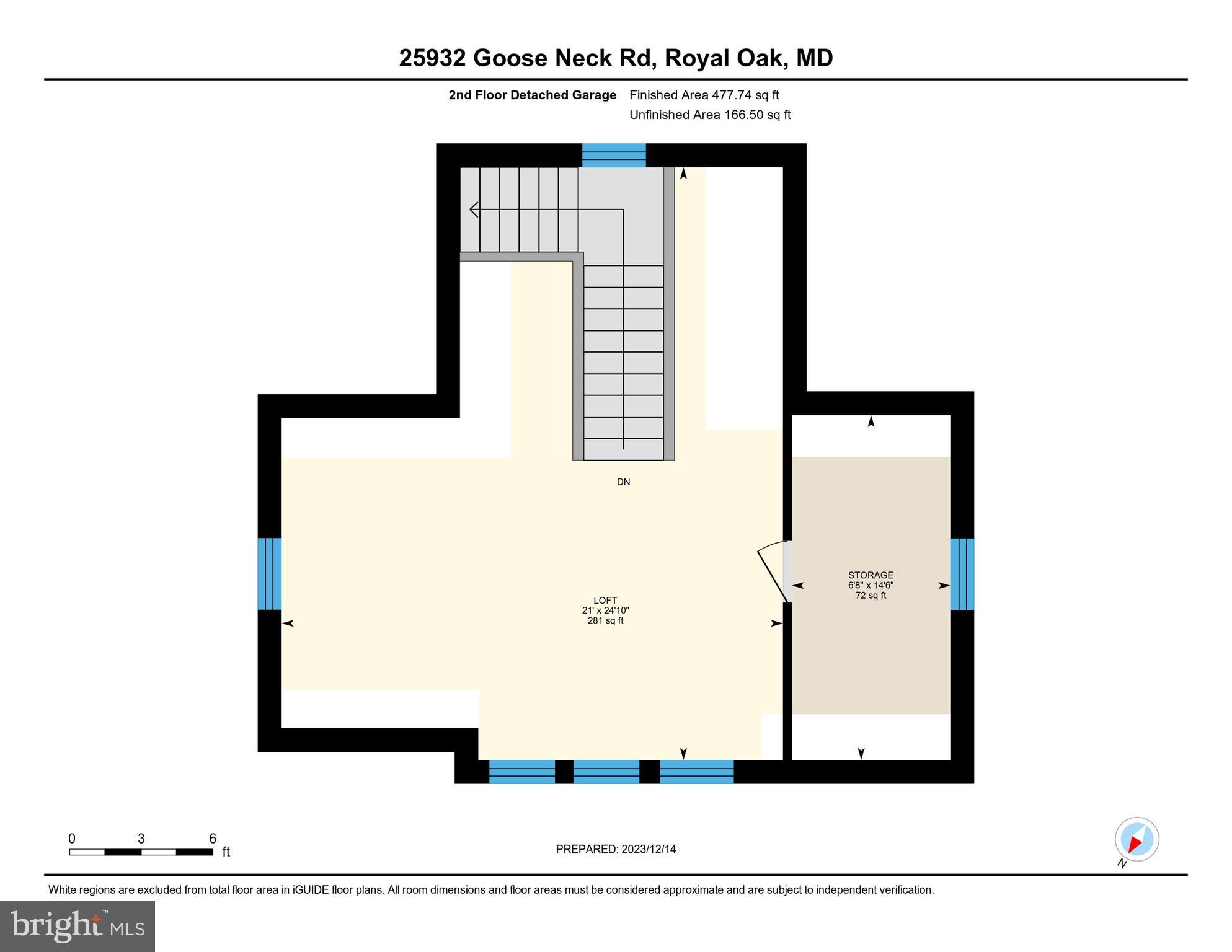 25932 Goose Neck Road Royal Oak, MD 21662 - Photo 76 of 79 Office Space for privacy over the Garage