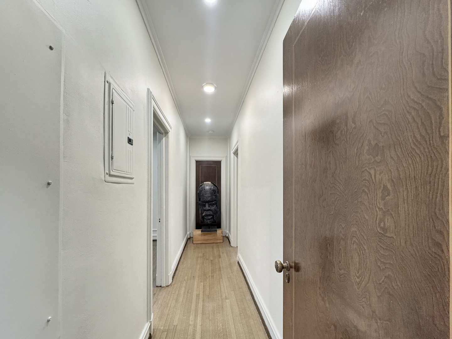6909 South Chappel Avenue Chicago, IL 60649 - Photo 16 of 60 a view of hallway with stainless steel appliances