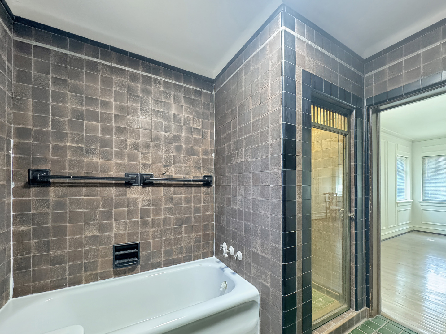 6909 South Chappel Avenue Chicago, IL 60649 - Photo 20 of 60 a bathroom with a bathtub and shower