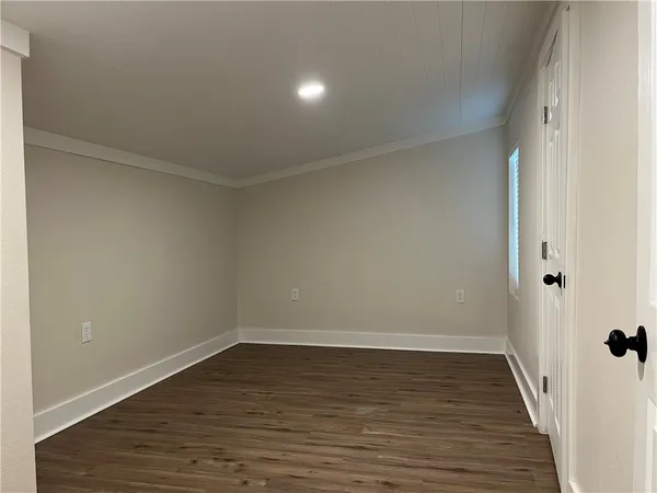 wooden floor in an empty room