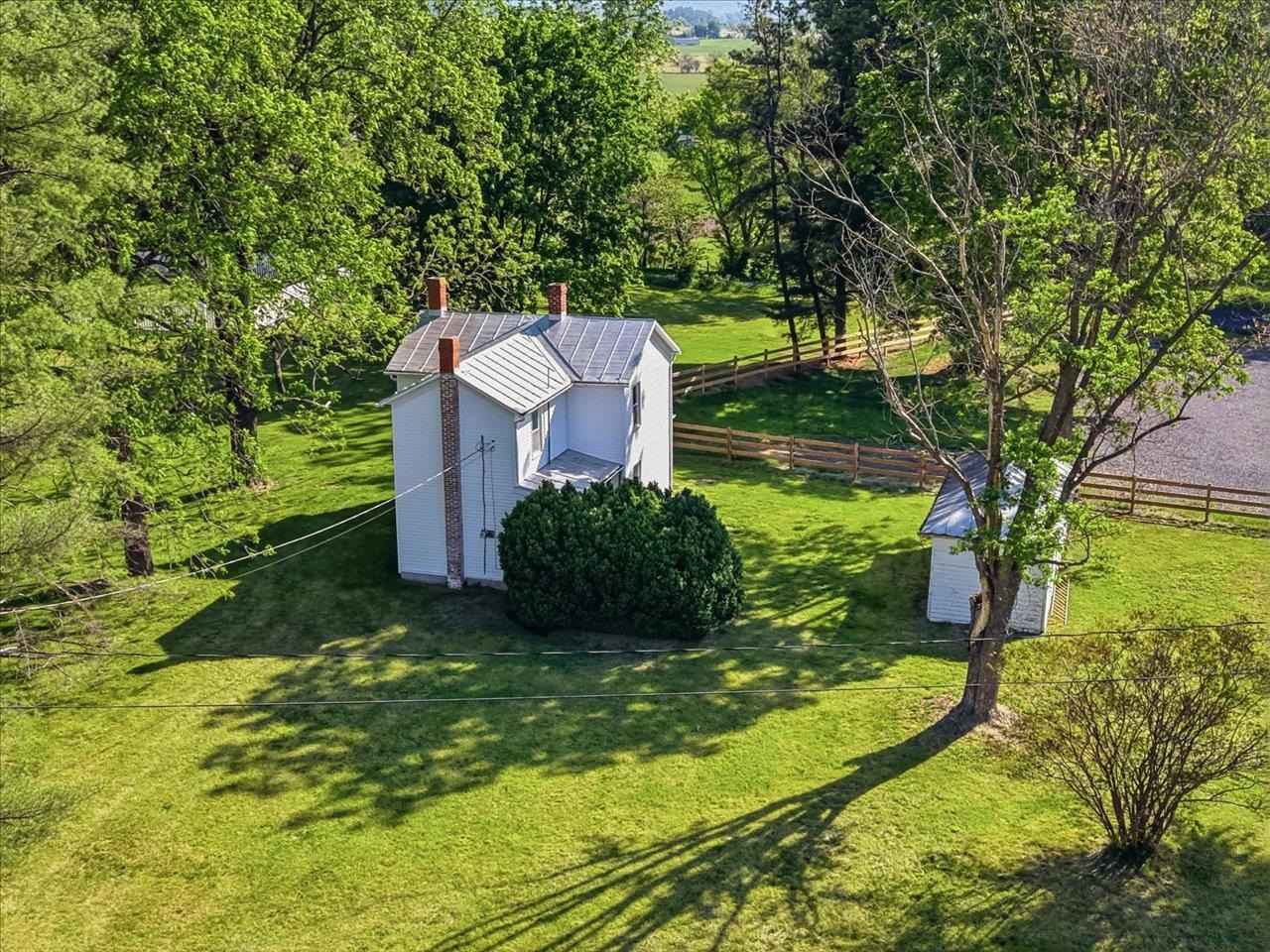 5096 Battlefield Road Harrisonburg, VA 22801 - Photo 26 of 38 a view of a garden with a barn
