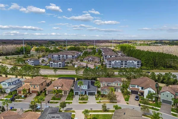 a view of lake and city