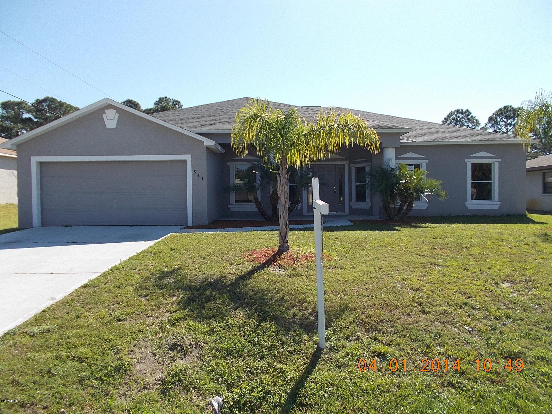 841 Degroodt Road Southwest Palm Bay, FL 32908 - Photo 1 of 19 Front