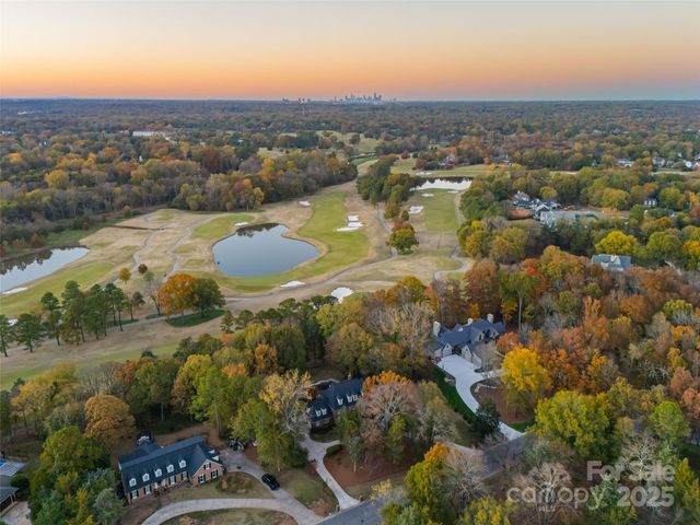 a view of city and mountain