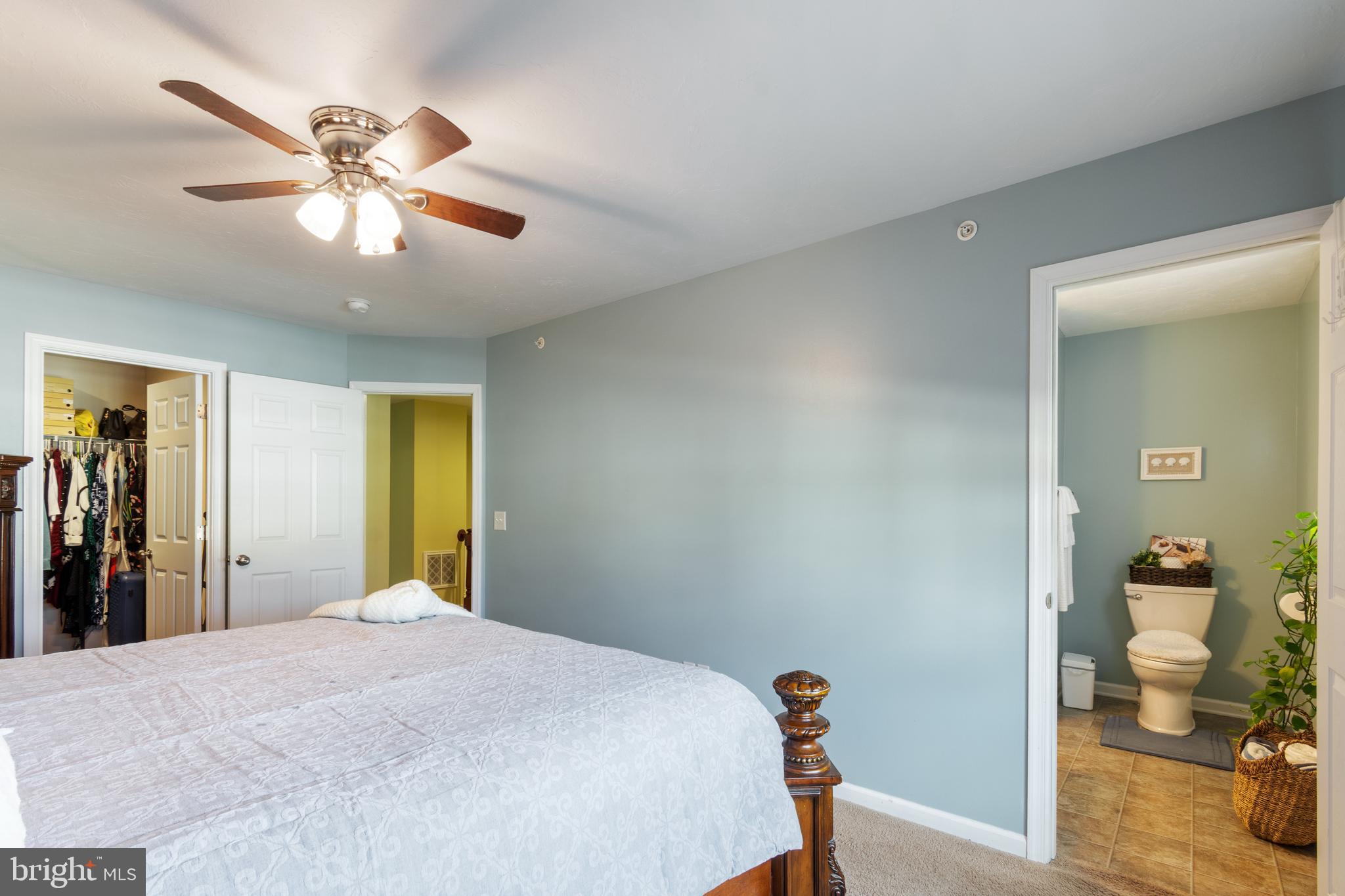 191 Moul Avenue Hanover, PA 17331 - Photo 38 of 49 a bedroom with a bed and a chandelier