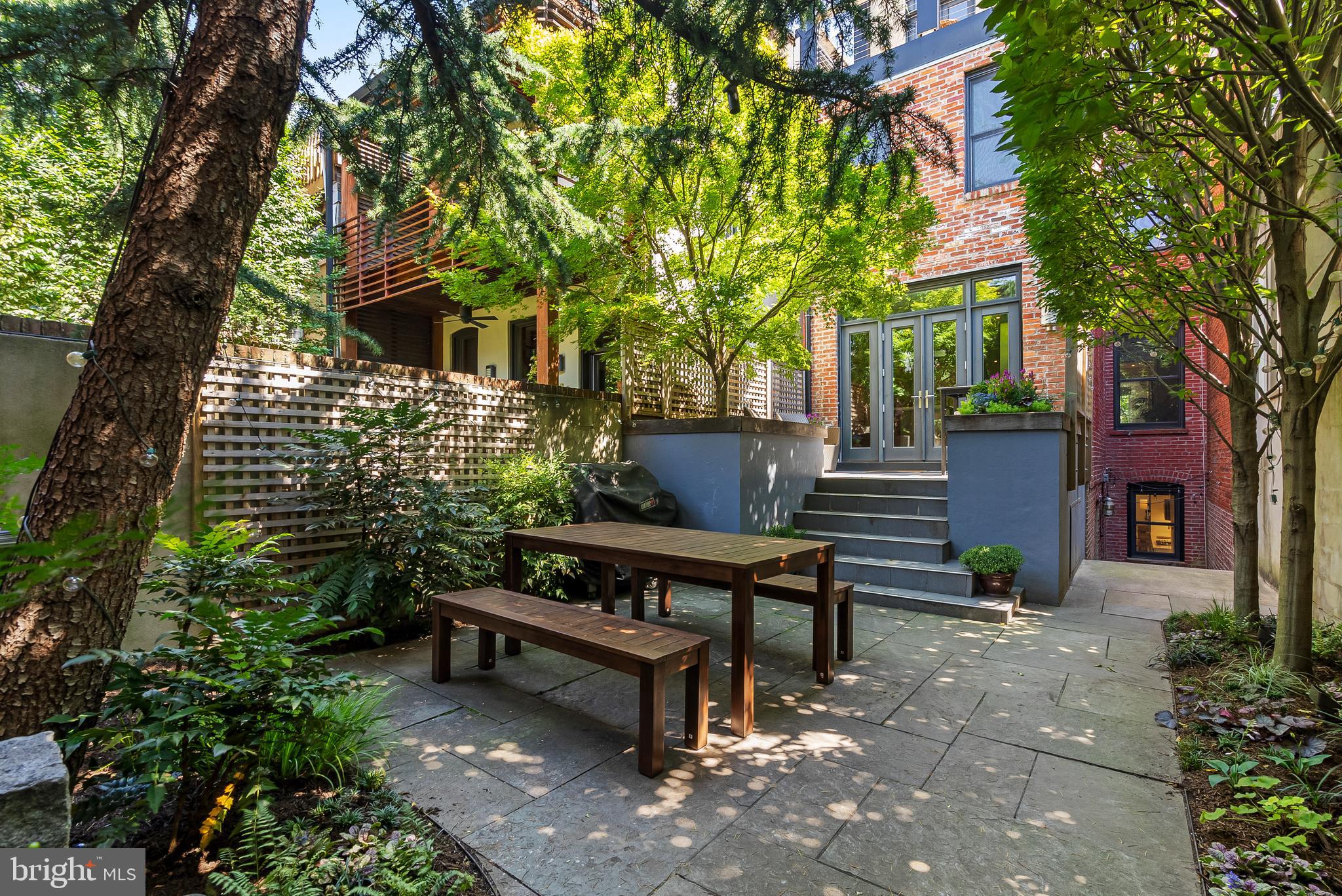 1820 13th Street Northwest Washington, DC 20009 - Photo 11 of 46 Garden View to Main Home