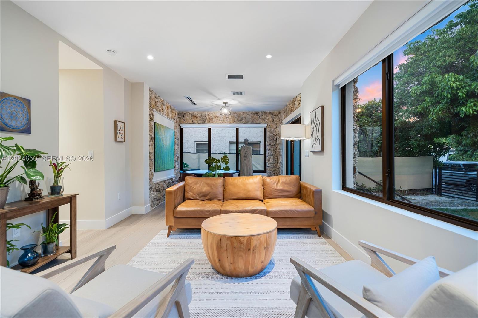 1663 Southwest 13th Street Miami, FL 33145 - Photo 60 of 112 a living room with furniture and a large window