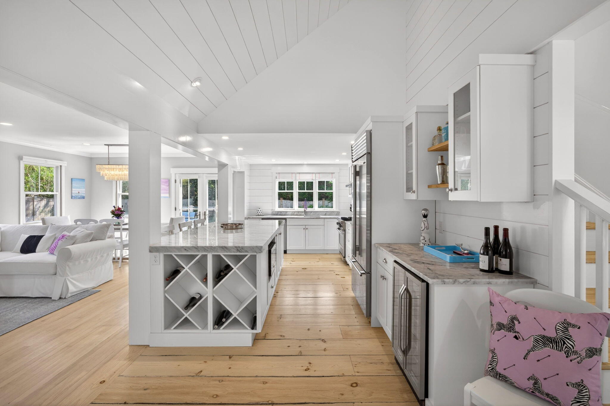 320 Old Harbor Road Chatham, MA 02633 - Photo 16 of 58 a view of a kitchen and dining room