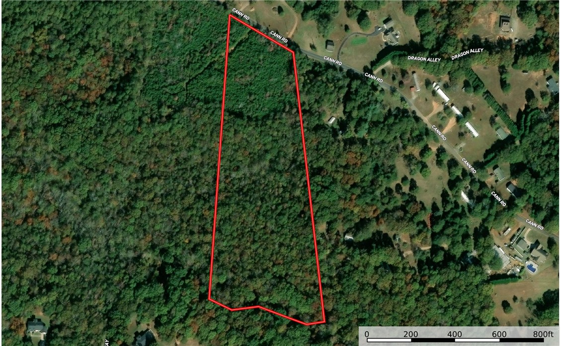 Tract A Cann Road Anderson, SC 29625 - Photo 15 of 15 This aerial view showcases a verdant lot, offering a prime canvas for your next development.