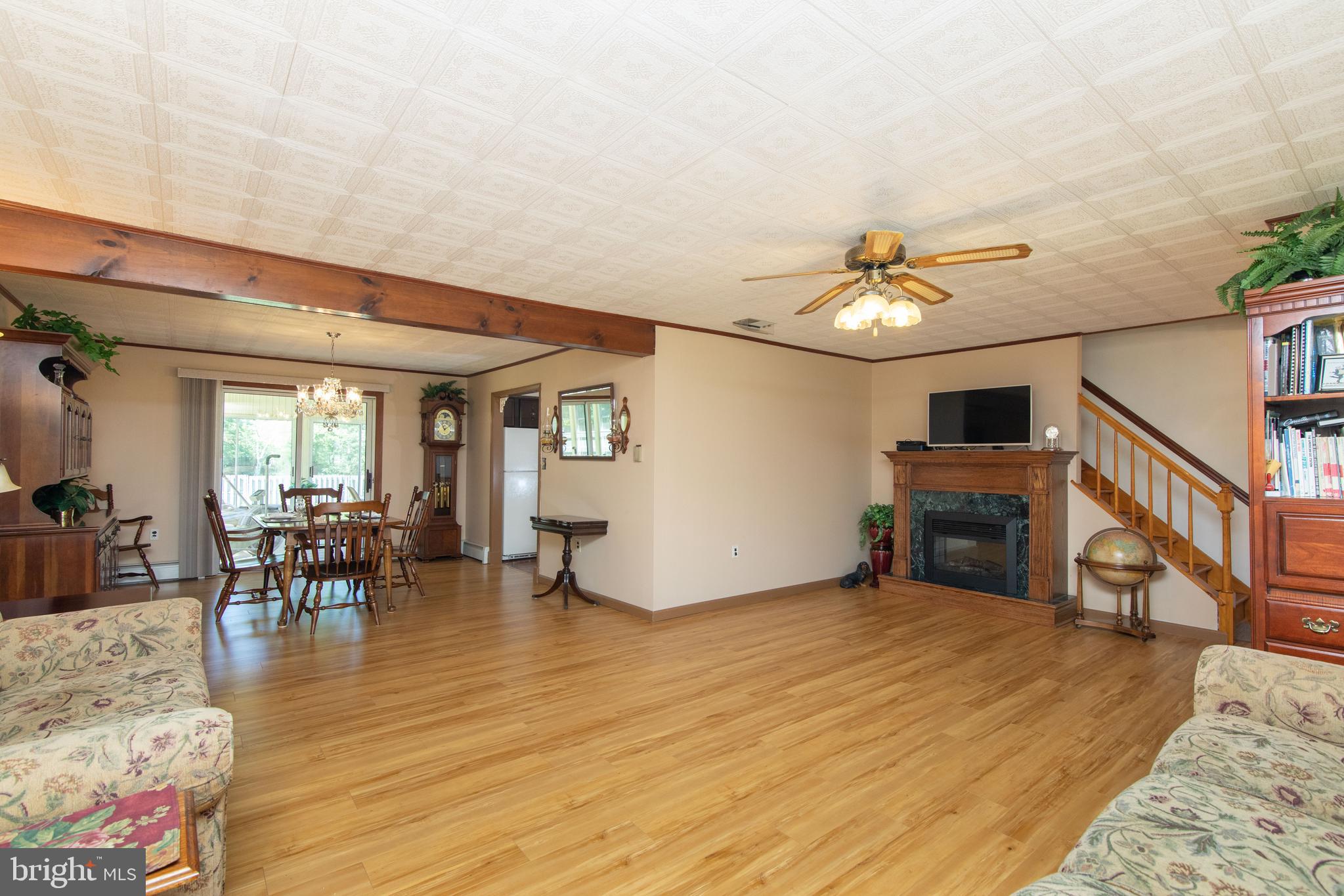 741 Heritage Road Sewell, NJ 08080 - Photo 14 of 60 Living Room opening to Dining Room