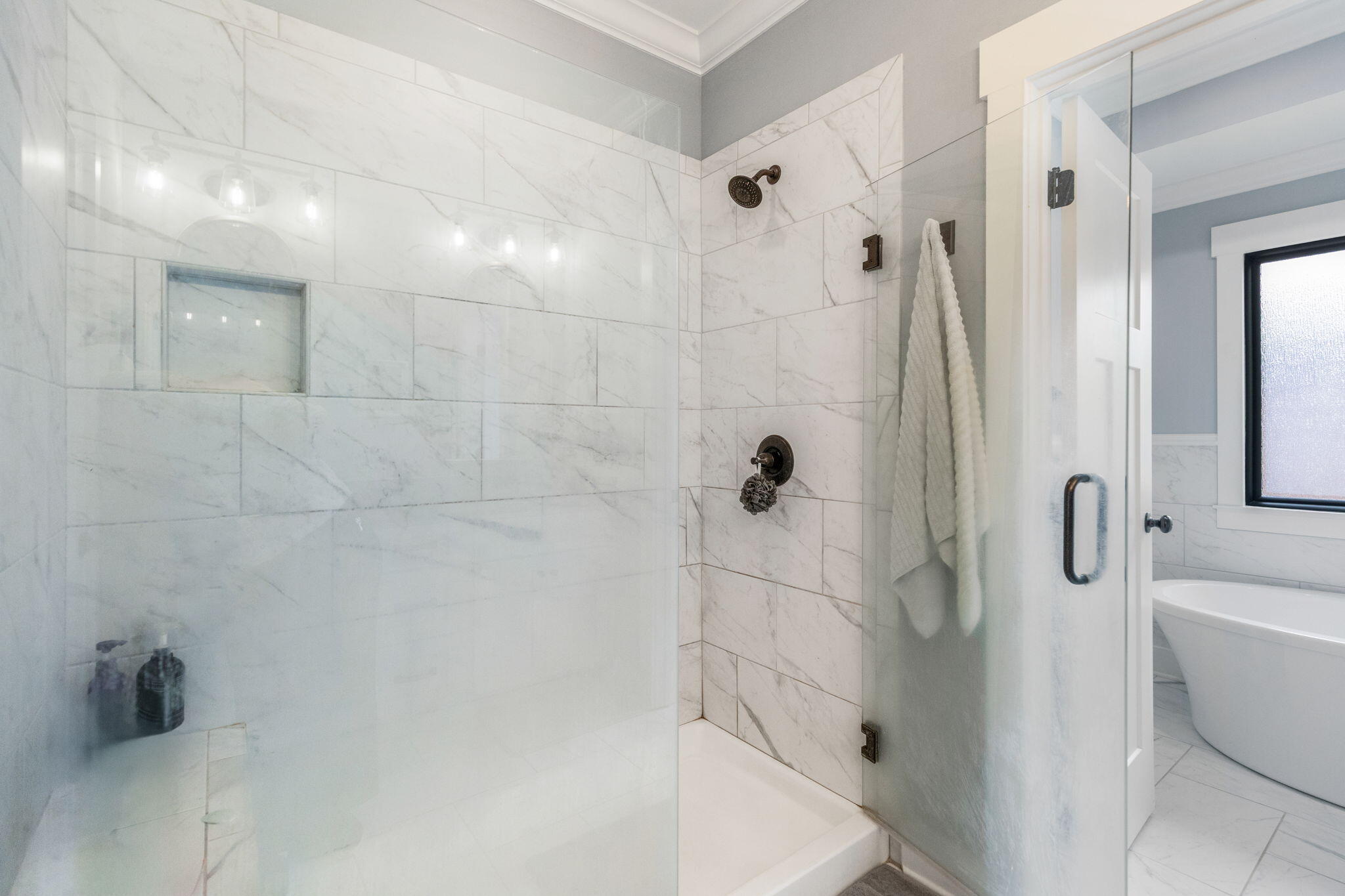 6296 Fairview Road Hixson, TN 37343 - Photo 33 of 59 Primary Tile Shower