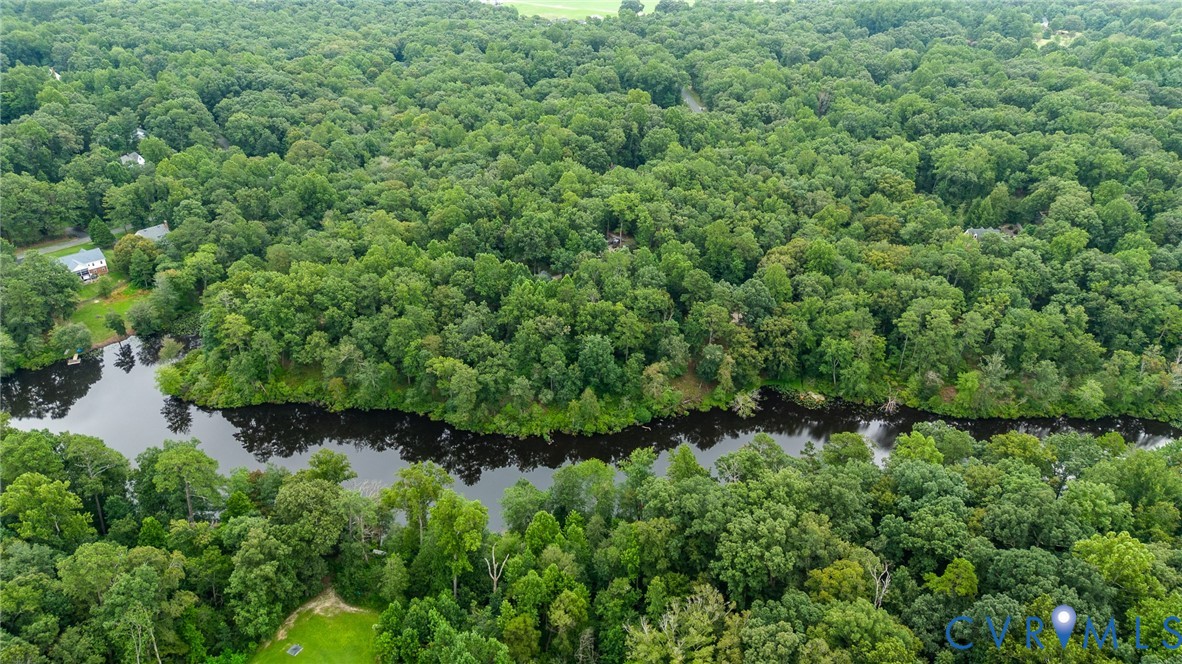 4363 Sandy Valley Road Mechanicsville, VA 23111 - Photo 3 of 19 an aerial view of residential house with outdoor space and trees all around