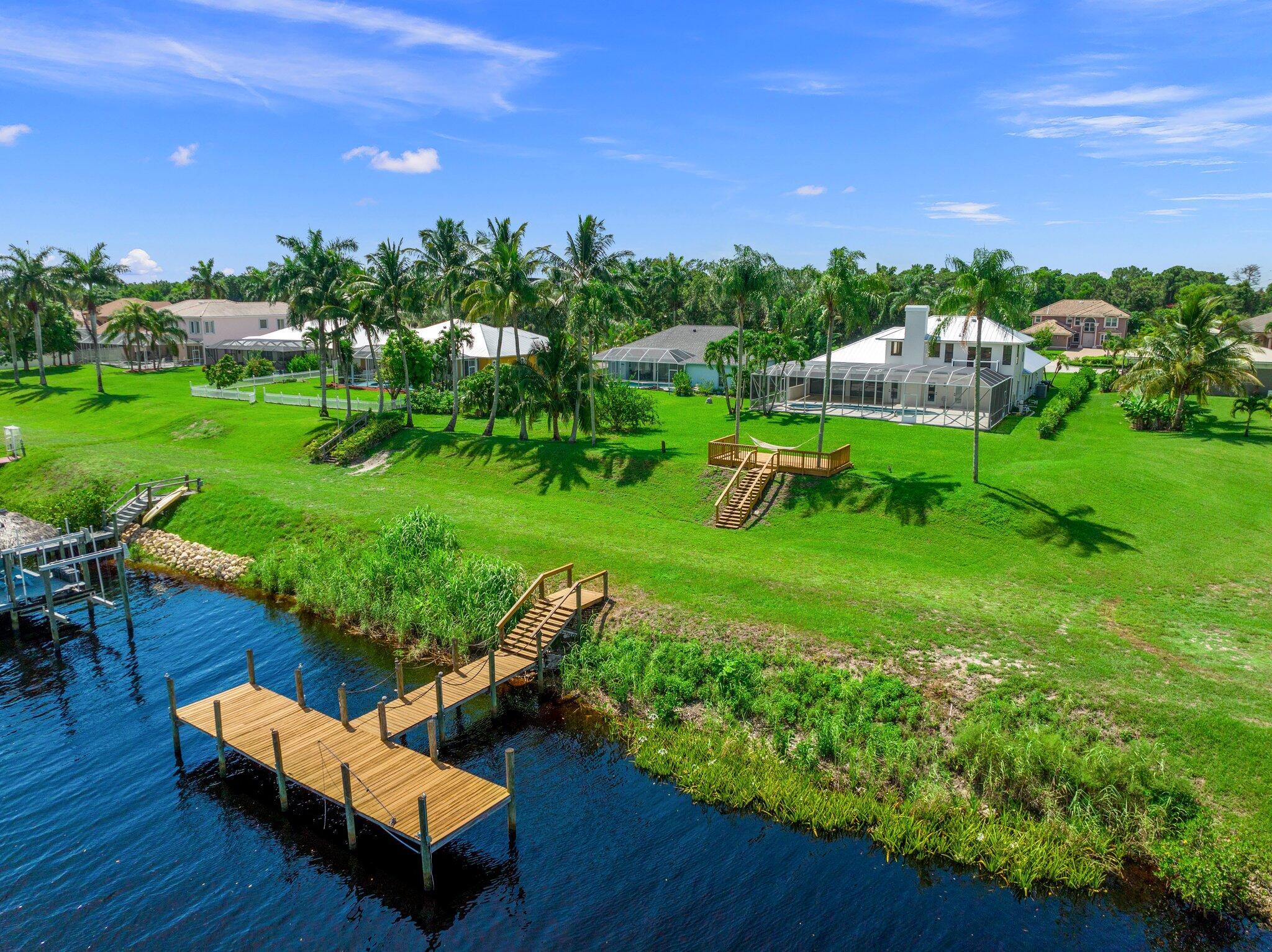163 Southeast Osprey Ridge Port St. Lucie, FL 34984 - Photo 79 of 111 backdeck-dock