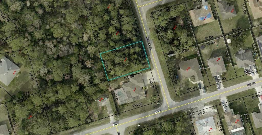 3 Seattle Trail Palm Coast, FL 32164 - Photo 8 of 16 an aerial view of a residential houses with yard