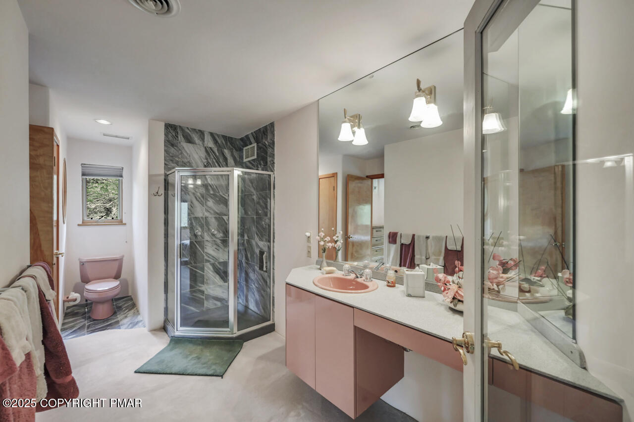 6696 Cherry Valley Road Stroudsburg, PA 18360 - Photo 66 of 97 Full Bath w Tiled Shower Stall