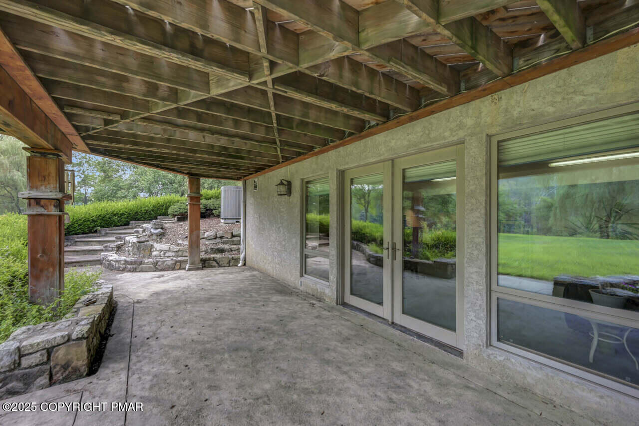 6696 Cherry Valley Road Stroudsburg, PA 18360 - Photo 77 of 97 Rear Lower Patio