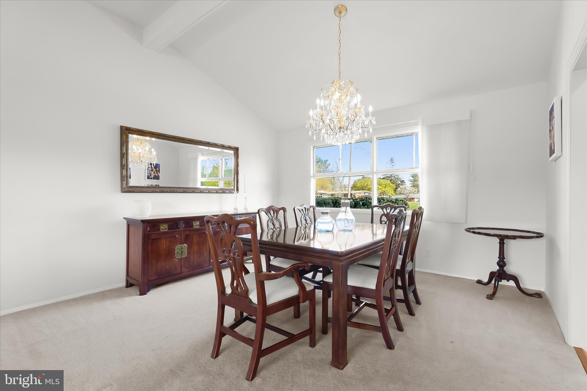 3416 Manor Hill Road Pikesville, MD 21208 - Photo 11 of 68 a view of a dining room with furniture window and wooden floor