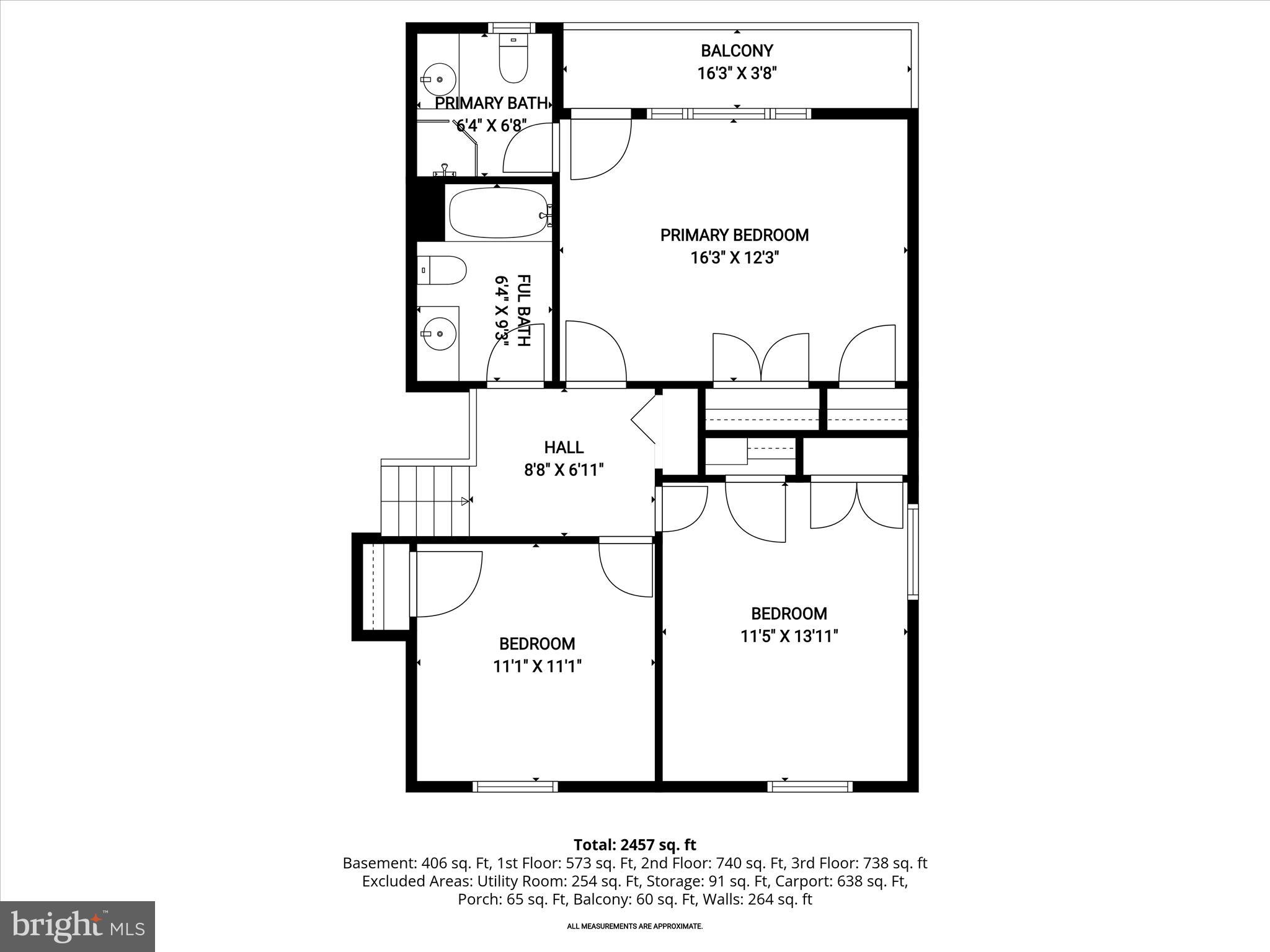 3416 Manor Hill Road Pikesville, MD 21208 - Photo 61 of 68 Upper Level