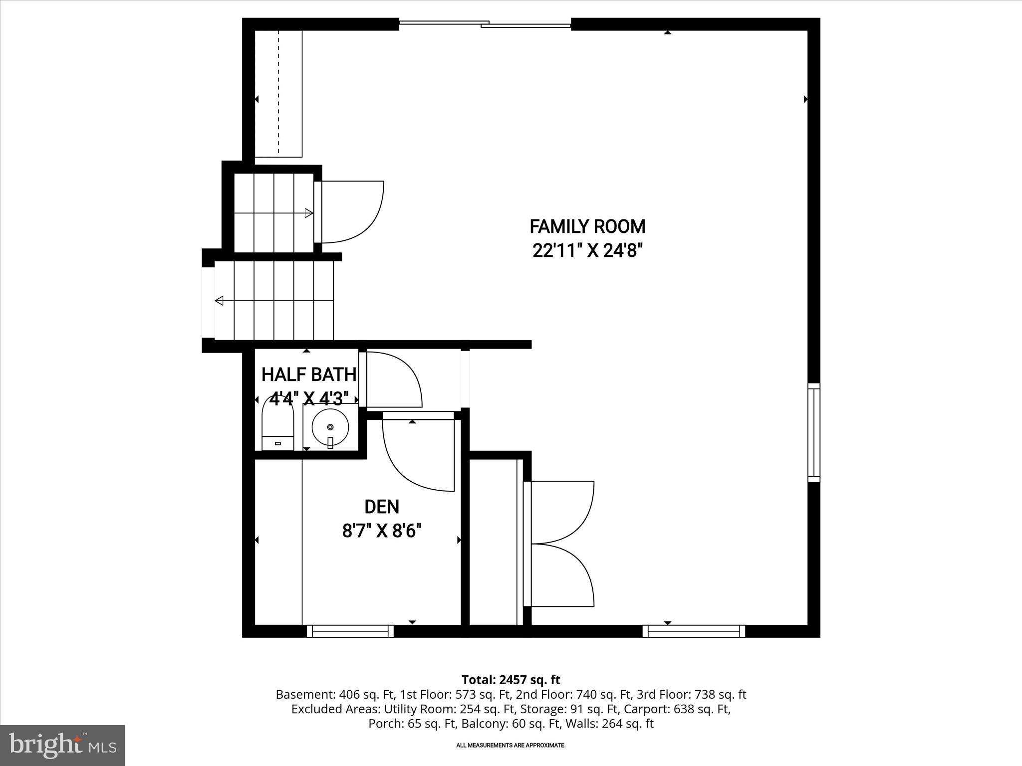 3416 Manor Hill Road Pikesville, MD 21208 - Photo 63 of 68 Lower Level