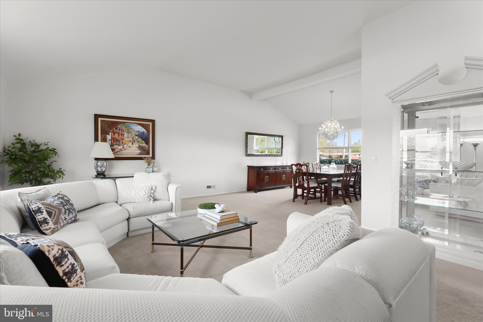 3416 Manor Hill Road Pikesville, MD 21208 - Photo 8 of 68 a living room with furniture and a large window