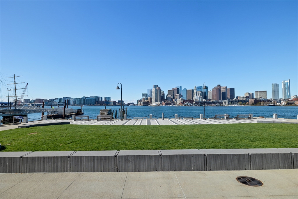 45 Lewis Street, Unit 502 Boston, MA 02128 - Photo 20 of 20 a view of a terrace with a yard