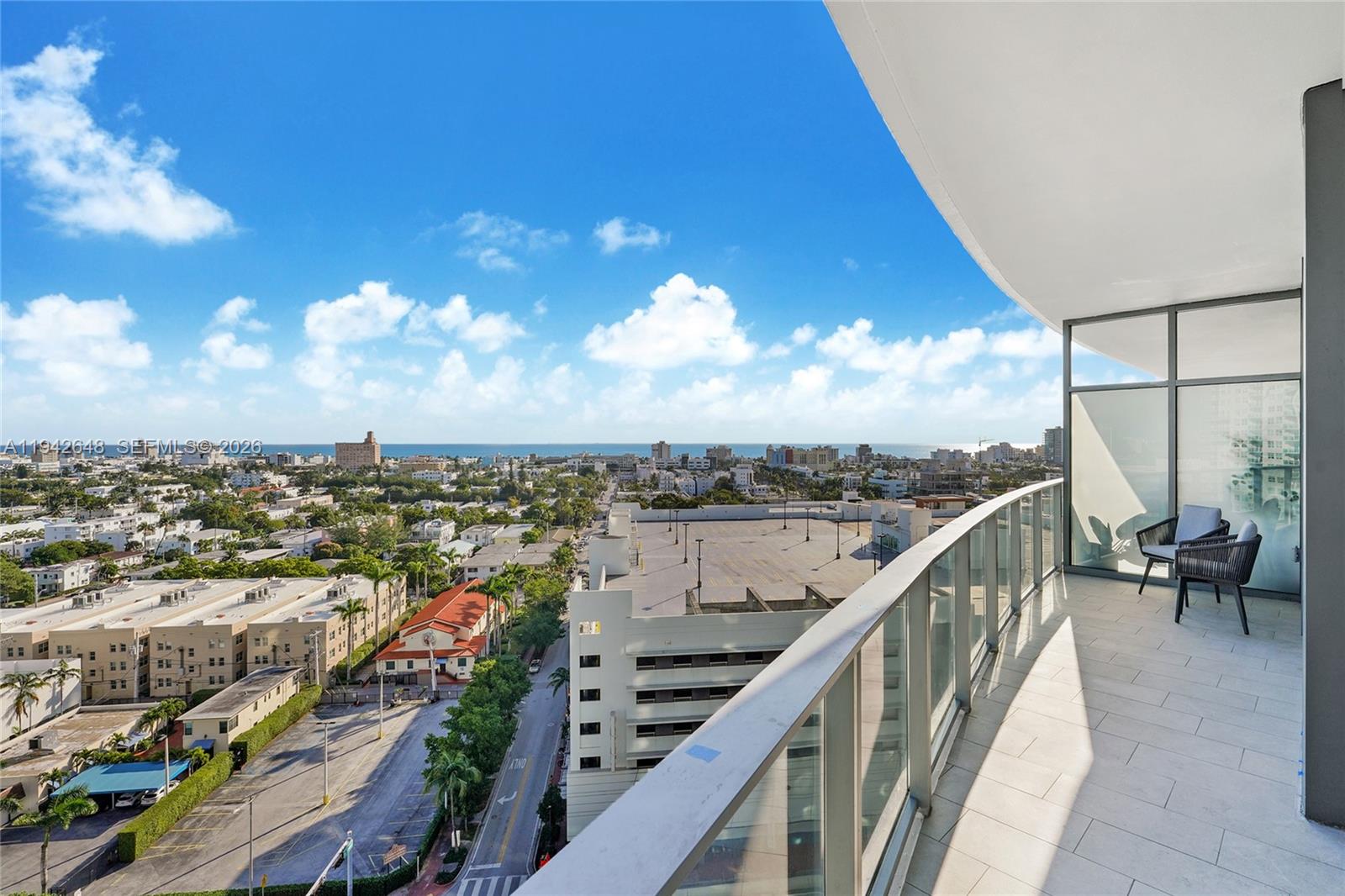 500 Alton Road, Unit 1506 Miami Beach, FL 33139 - Photo 1 of 21 a view of a city from a balcony
