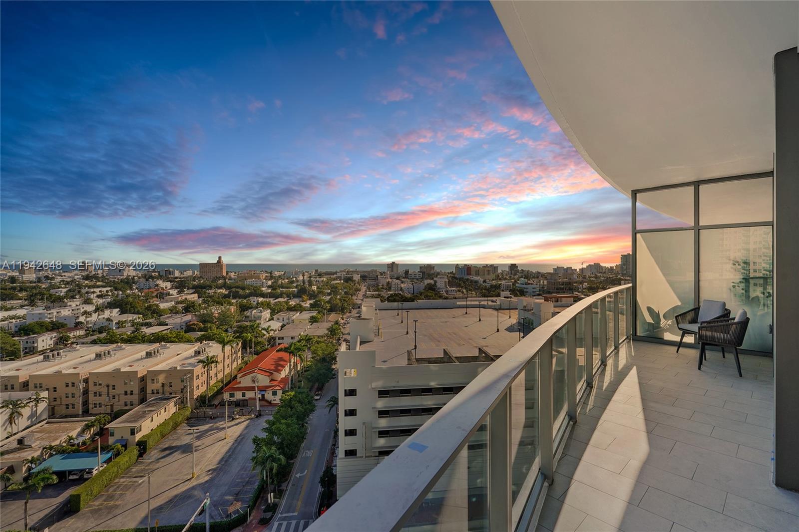 500 Alton Road, Unit 1506 Miami Beach, FL 33139 - Photo 18 of 21 a view of a city from a balcony with city view
