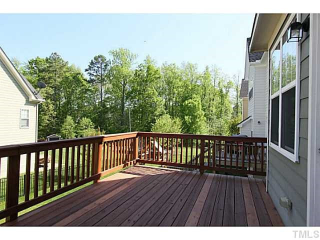 4701 All Points View Way Raleigh, NC 27614 - Photo 16 of 20 Deck is accessible from breakfast room as well as from the backyard. Deck