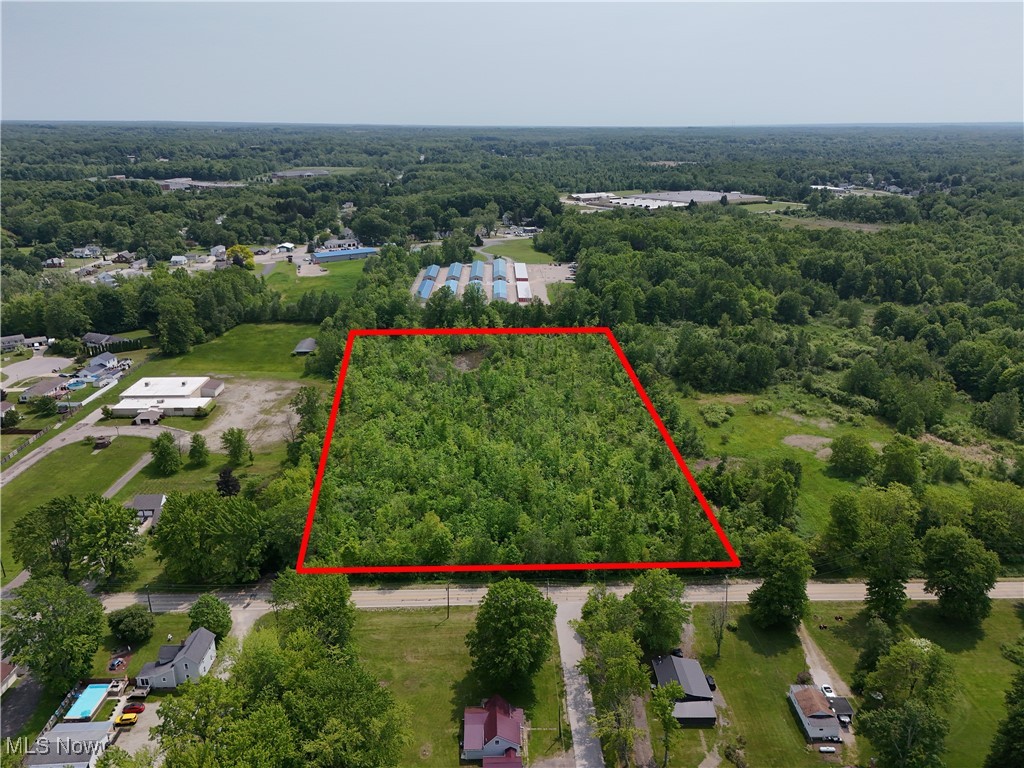 Vl North Bend Road Ashtabula, OH 44004 - Photo 1 of 4 View of property location featuring a forest and property boundaries highlighted