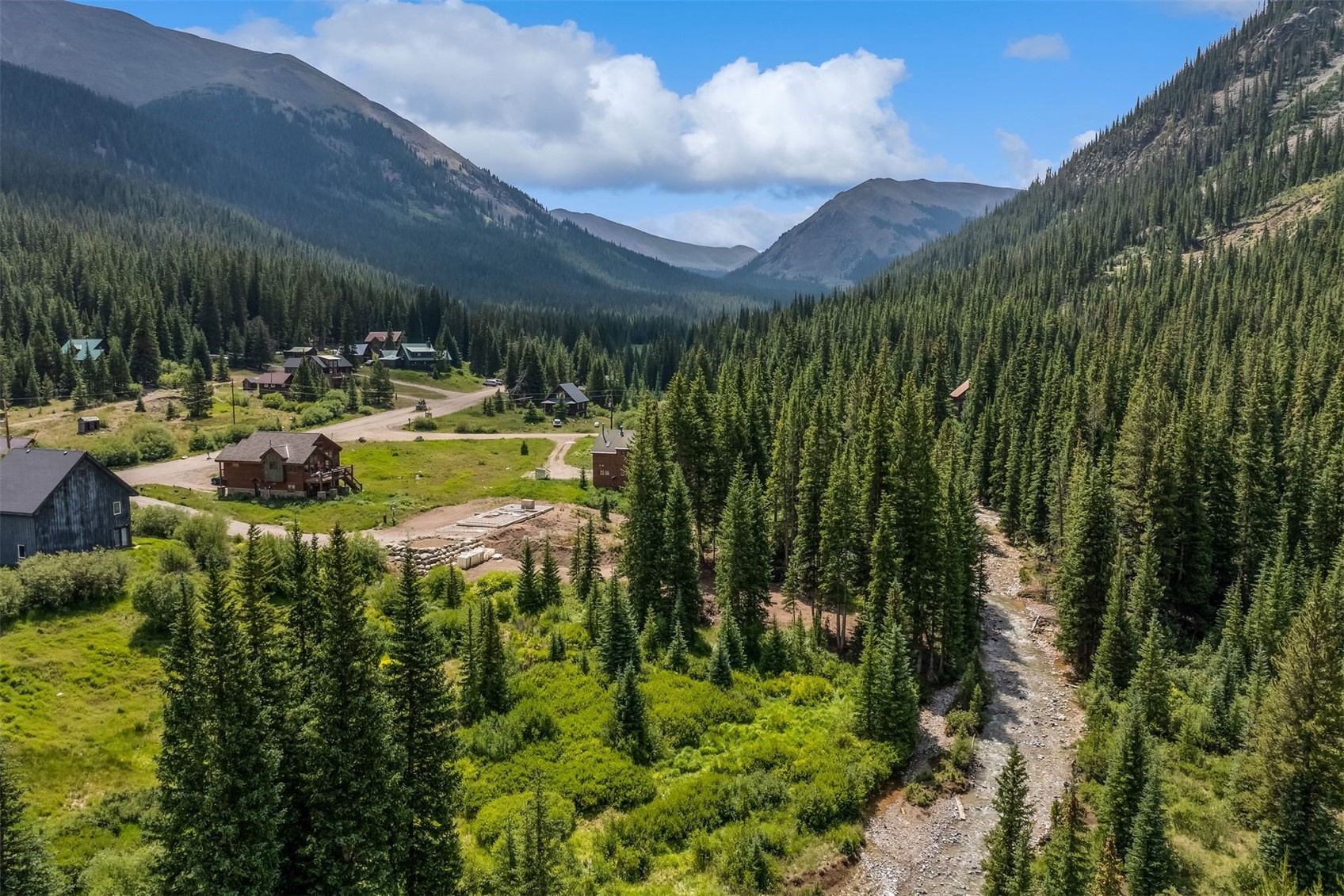 5400 Montezuma Road Montezuma, CO 80435 - Photo 19 of 30 a view of a swimming pool with a patio