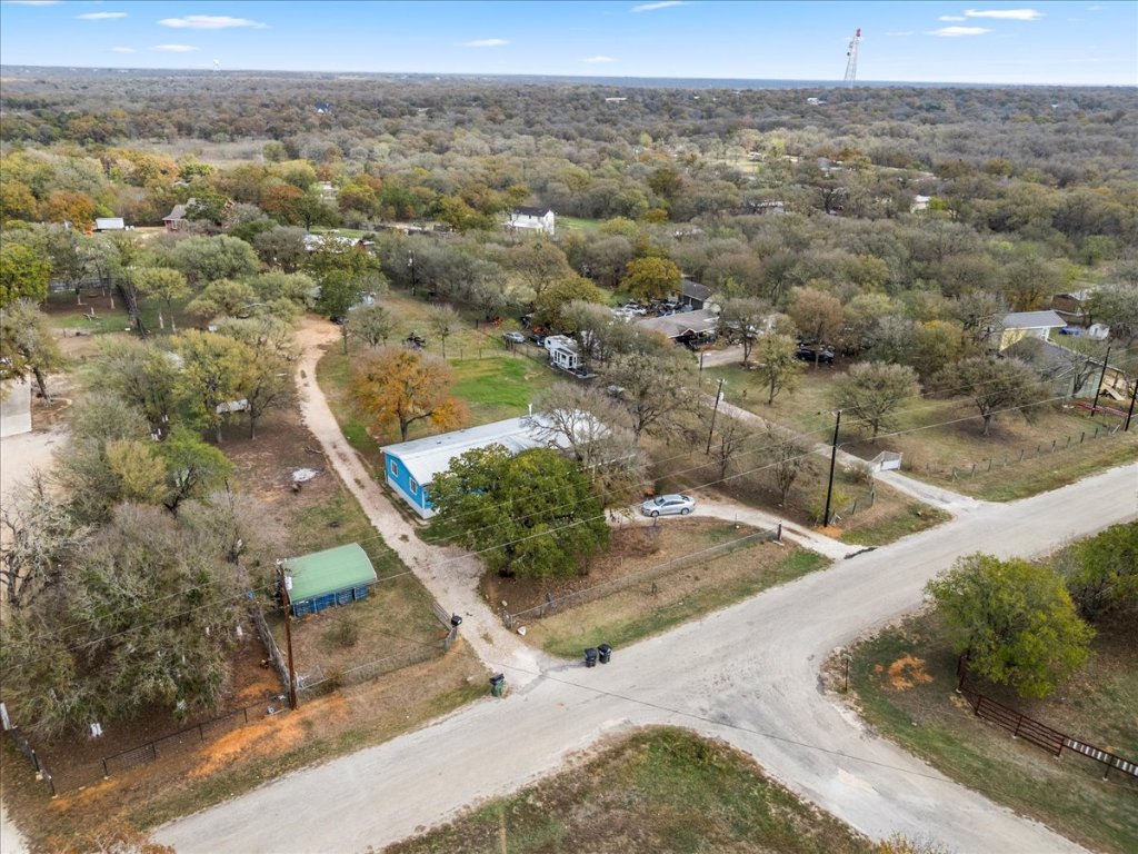 176 Pearson Road Dale, TX 78616 - Photo 13 of 39 Aerial overview of property's location featuring spacious lot, and 2 great homes.