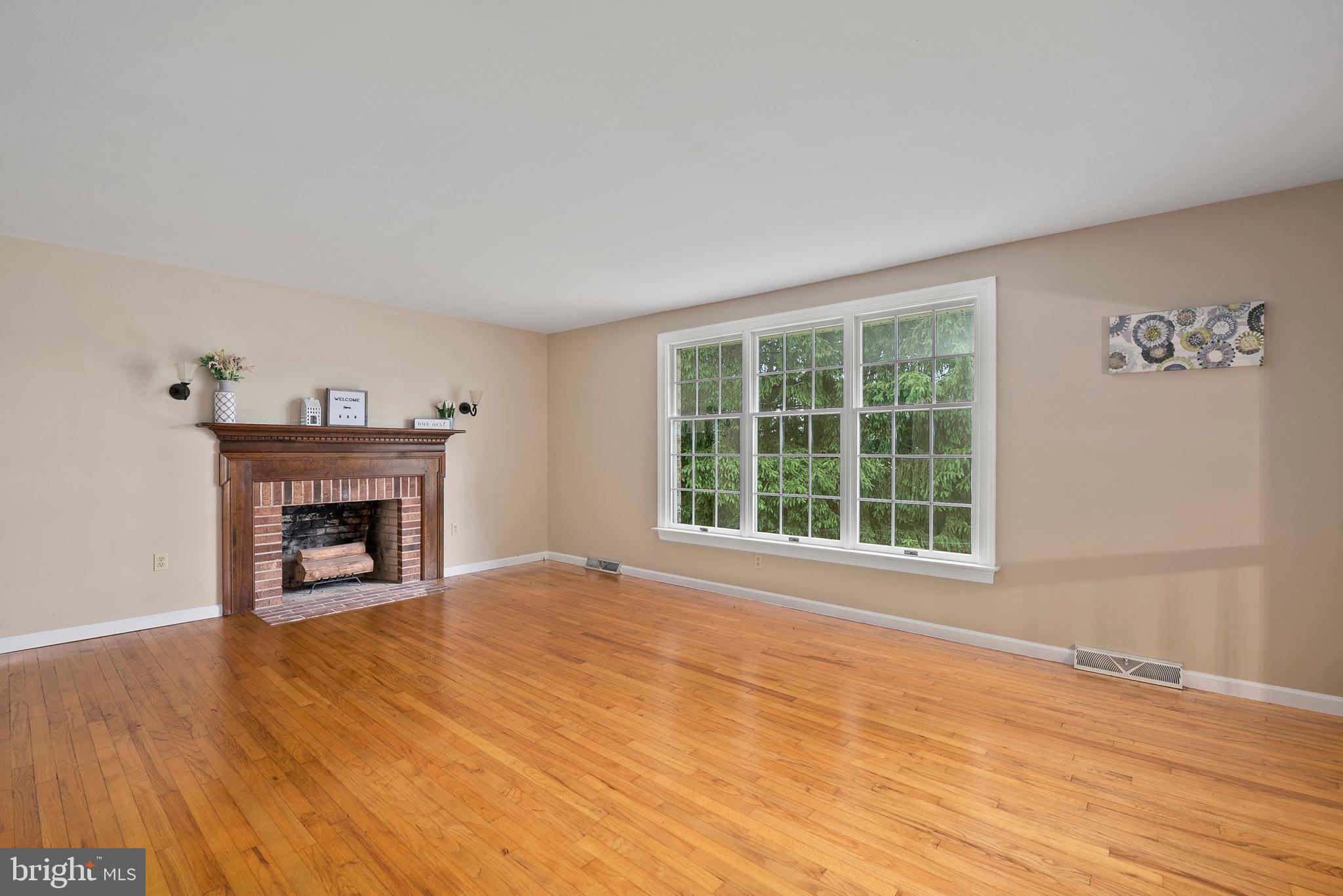 1652 Theodore Road Rising Sun, MD 21911 - Photo 4 of 19 Cozy fireplace in living room