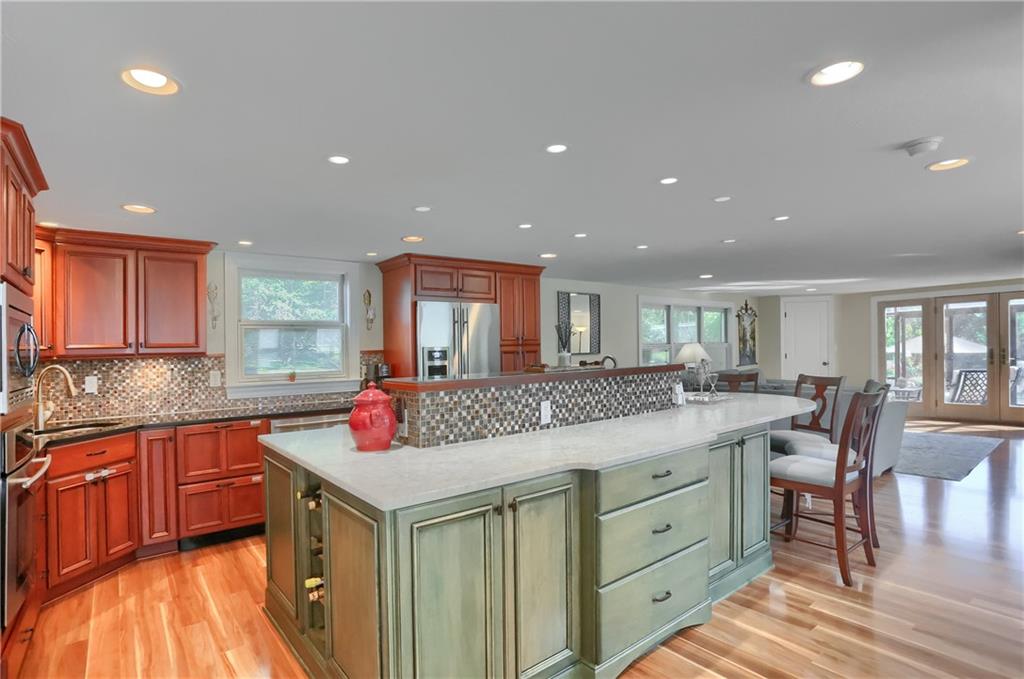 24 Herbst Road Coraopolis, PA 15108 - Photo 13 of 50 a kitchen with stainless steel appliances granite countertop a sink and cabinets