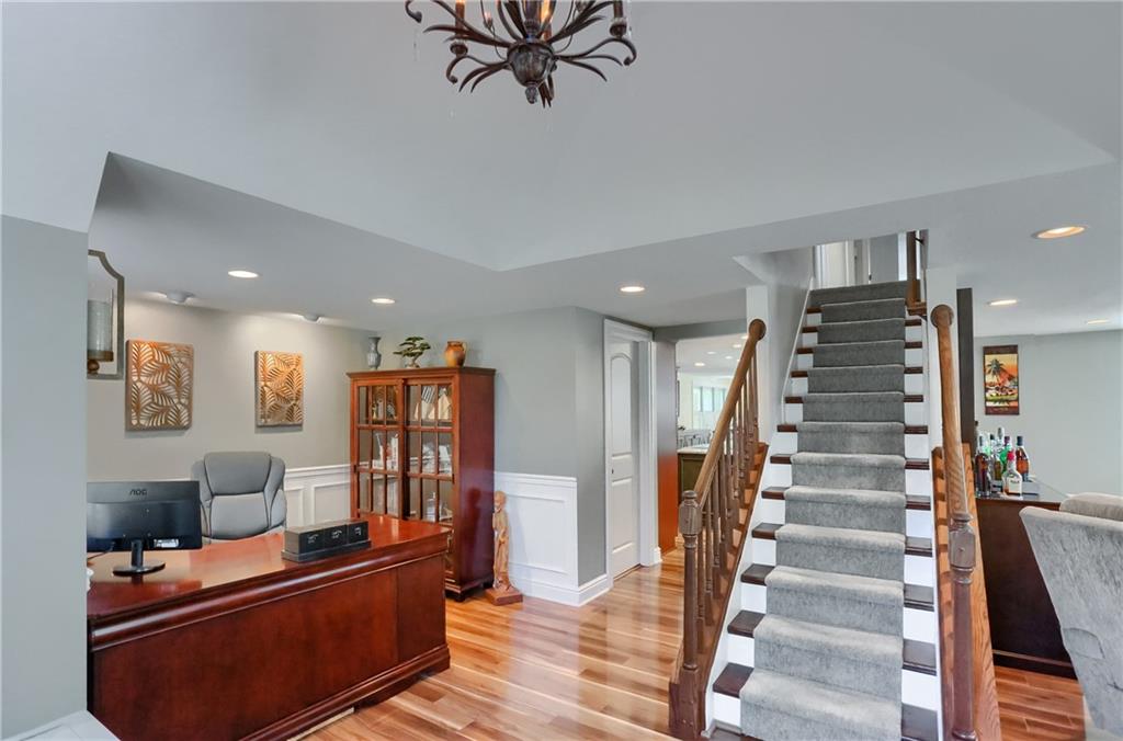 24 Herbst Road Coraopolis, PA 15108 - Photo 4 of 50 a view of hall way with furniture and stairs