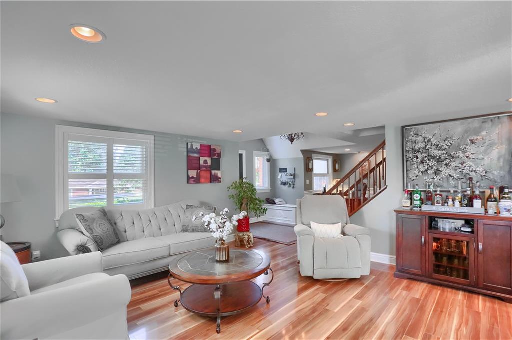 24 Herbst Road Coraopolis, PA 15108 - Photo 9 of 50 a living room with furniture and wooden floor