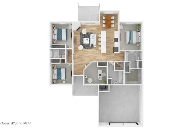 $573,900 | 8929 West Swather Avenue, Rathdrum, ID 83858