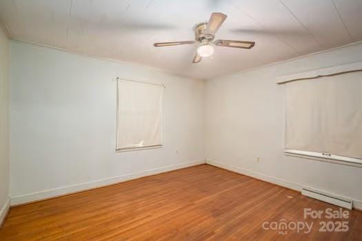 5955 Reepsville Road Vale, NC 28168 - Photo 31 of 48 an empty room with a window and ceiling fan
