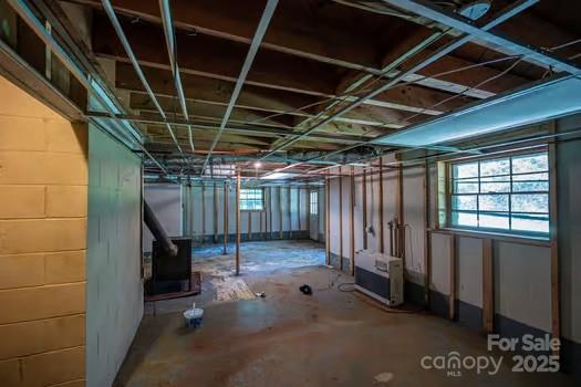 5955 Reepsville Road Vale, NC 28168 - Photo 40 of 48 a view of an empty room with wooden walls