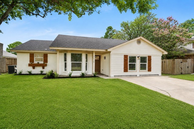 5326 Findlay Drive Pasadena, TX 77505 - Photo 1 of 50 Beautifully renovated exterior with fresh landscaping, mature shade trees, updated paint, and inviting curb appeal.