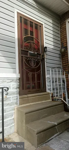 a view of house with door