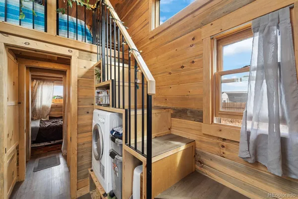 a view of front door