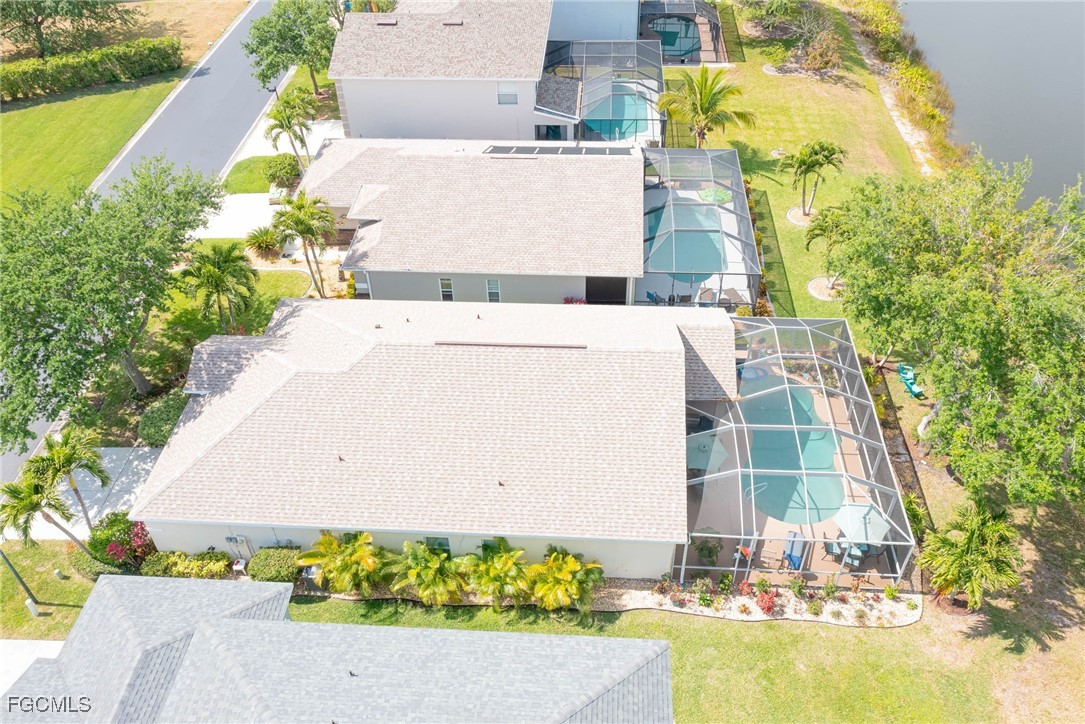 9005 Falcon Pointe Loop Fort Myers, FL 33912 - Photo 31 of 39 an aerial view of a house with a swimming pool