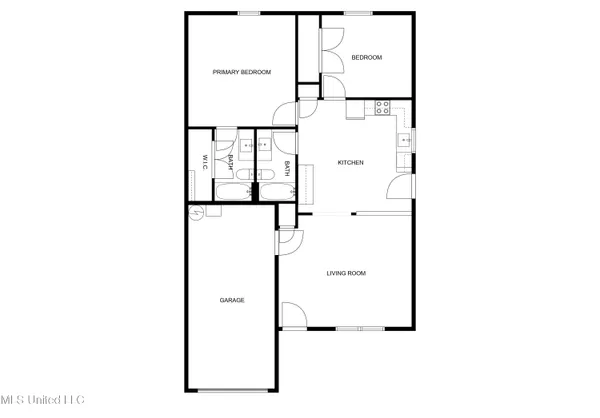 $1,050 | 8104 Exchange Street, Gautier, MS 39553