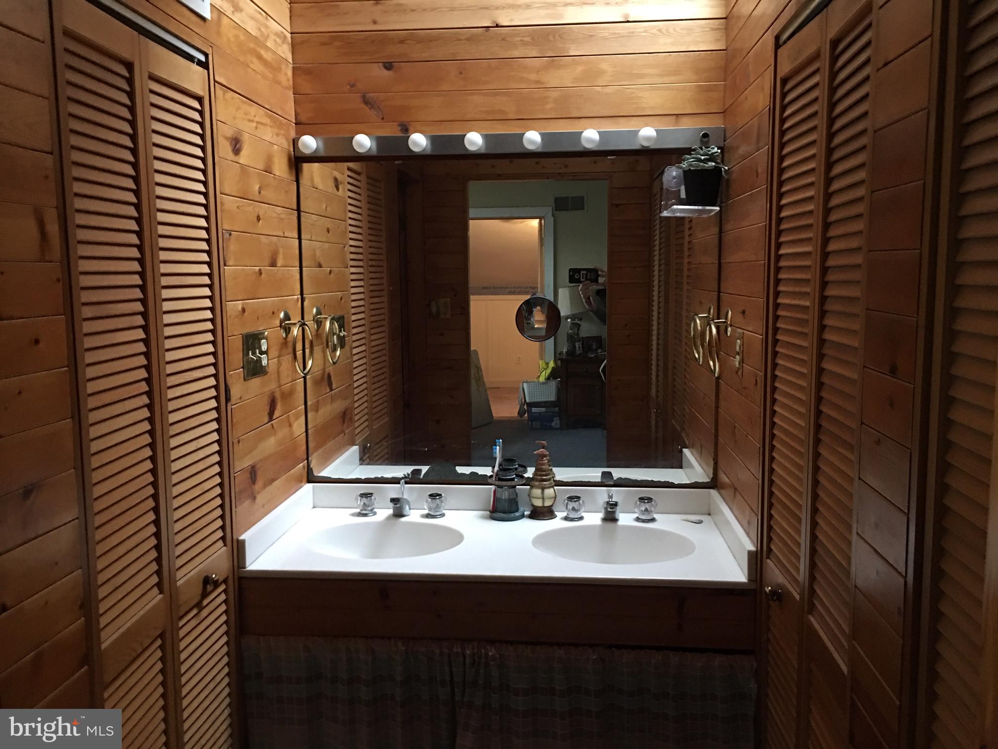 12466 Dalton Trail Lusby, MD 20657 - Photo 56 of 74 a bathroom with a sink and a mirror