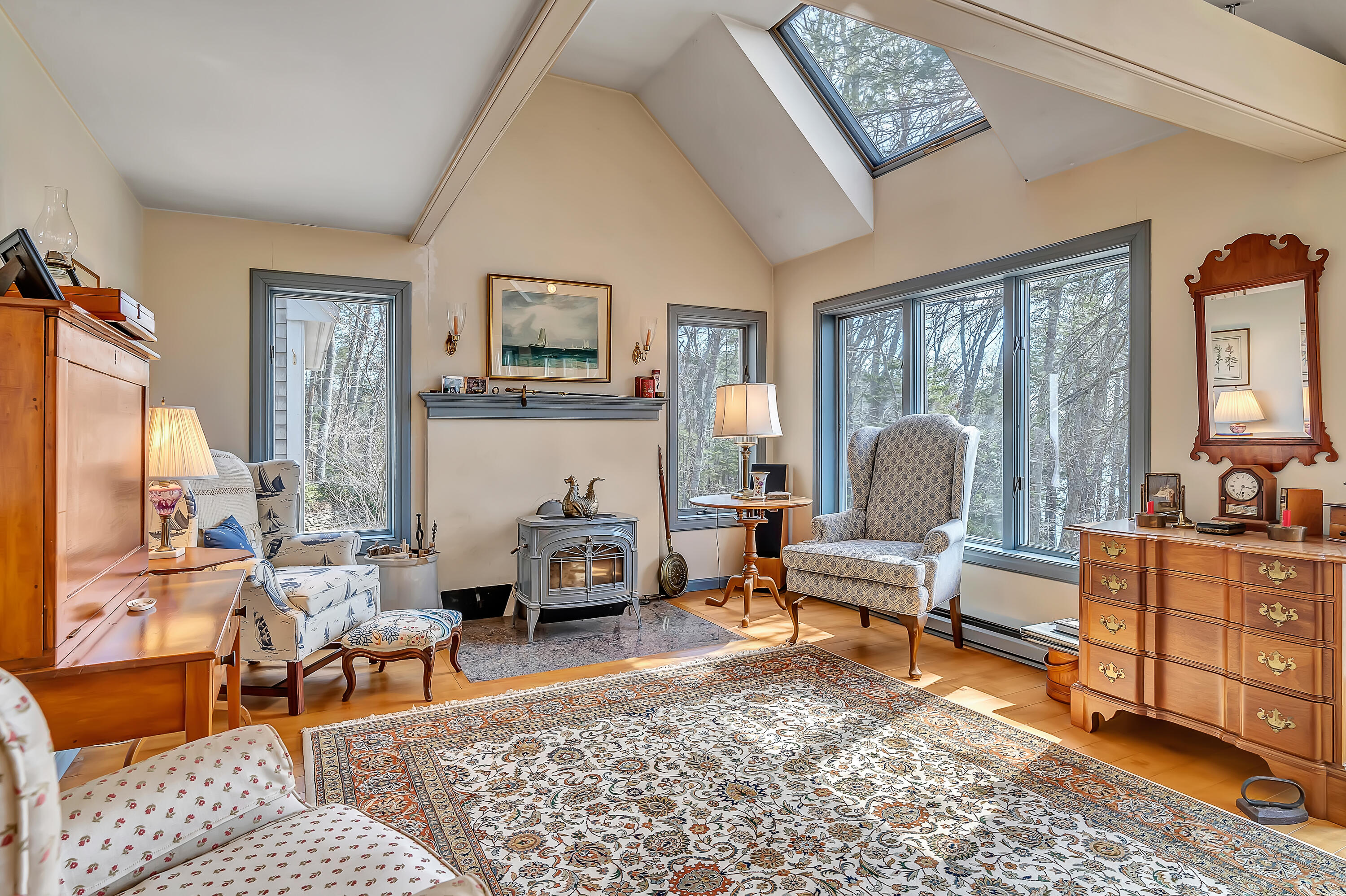 264 Parsons Point Road Edgecomb, ME 04556 - Photo 11 of 84 Vaulted ceilings add light