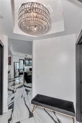 a view of a lake with a ocean view