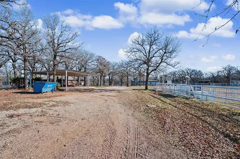 a view of road with trees
